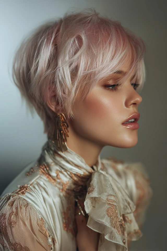 Medium Feathered Haircut Light - photo 4