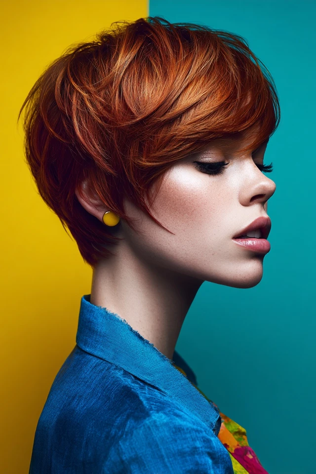 Short Layered Fringe Haircut - photo 4
