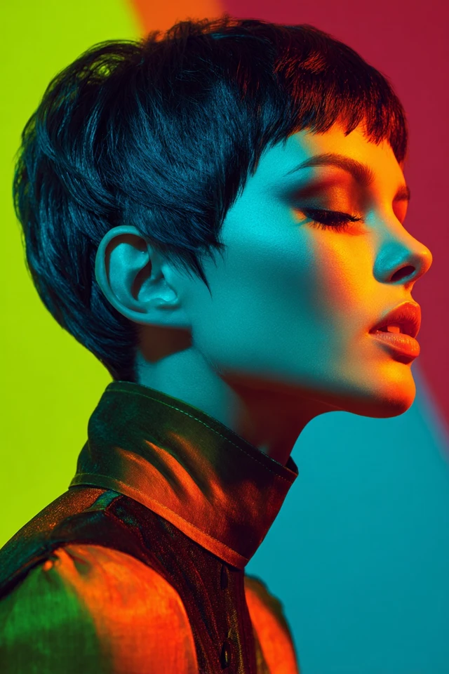 Short Textured Haircut Volume - photo 4