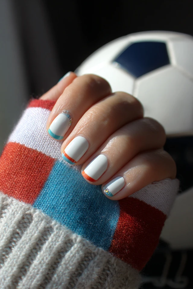 Soccer Match Nails Inspiration - photo 4