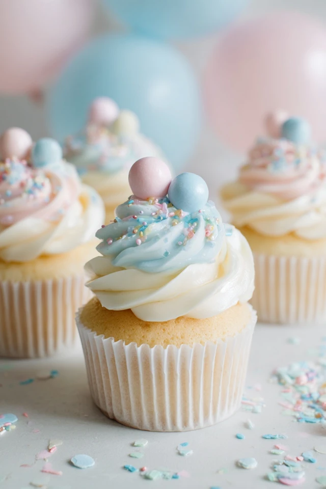 Baby Gender Reveal Nails Inspiration - photo 4