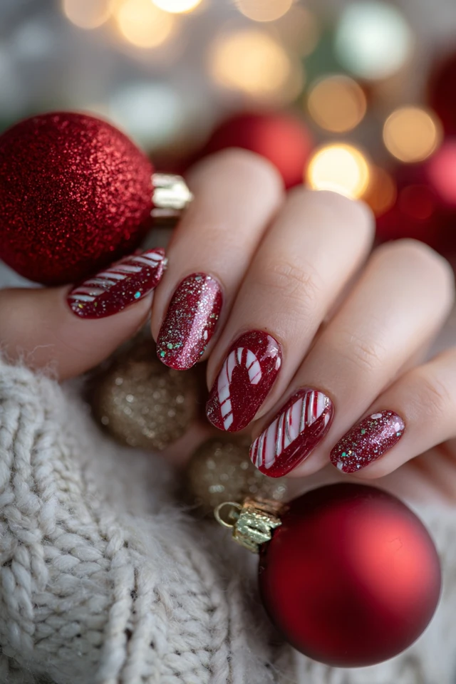 Christmas Party Nails Inspiration - photo 4