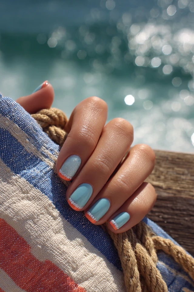Beach Getaway Nails Inspiration - photo 4