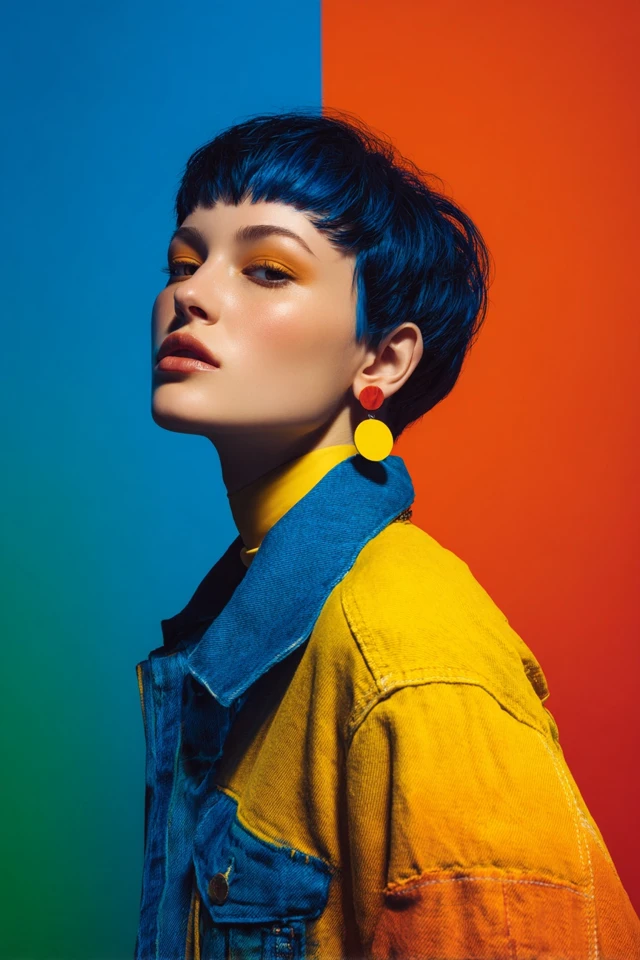 Cheek-Length Haircut Instant Pop