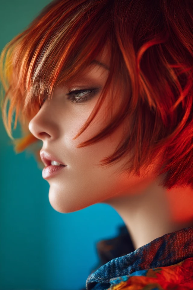 Short Choppy Haircut Makeover