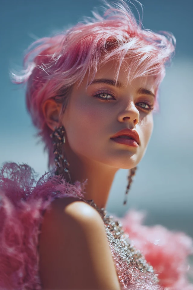 Armpit-Length Sleek Haircut