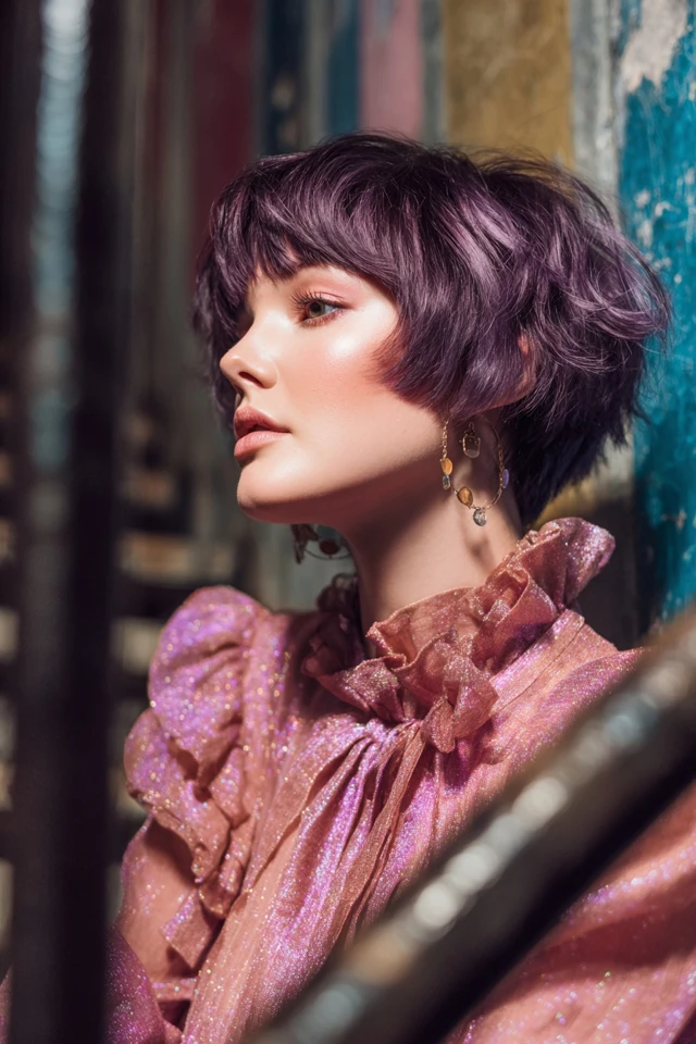 Medium Textured Haircut Movement