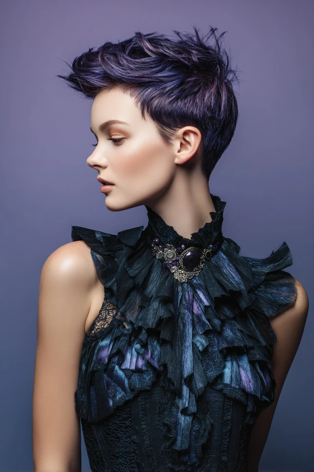Micro Short Haircut Statement