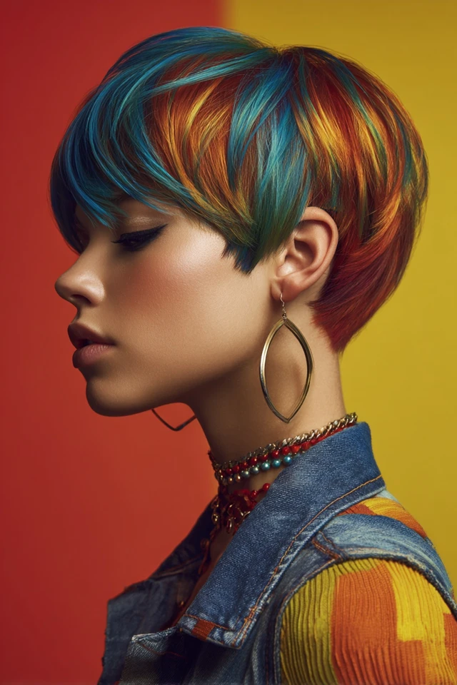 Nape-Length Haircut Easy Care