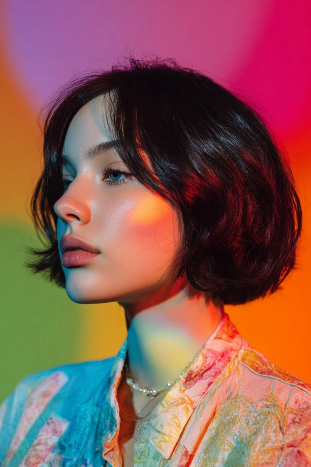 A-Line Bob Haircut Glow-Up