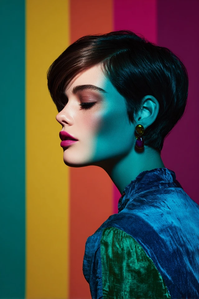 Jaw-Grazing Haircut Face Lift