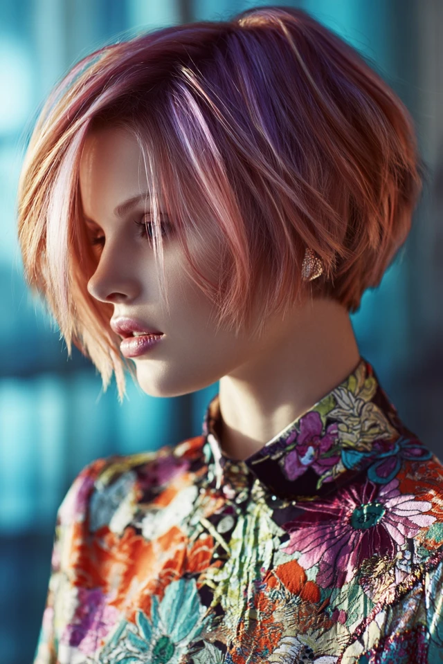 Collarbone-Length Textured Haircut - photo 2