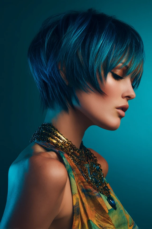 Collarbone-Length Shag Haircut - photo 2