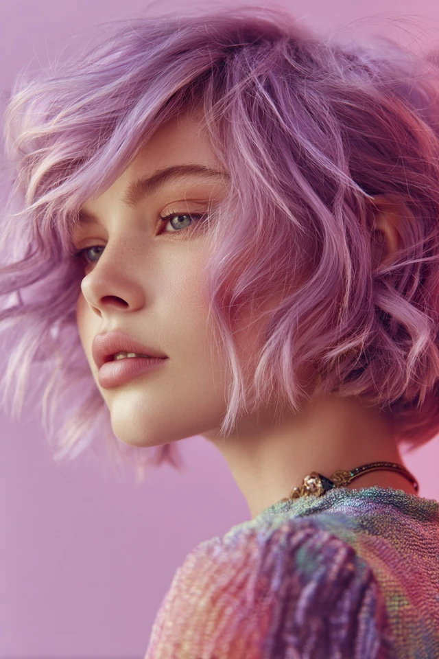 Armpit-Length Wavy Haircut - photo 2