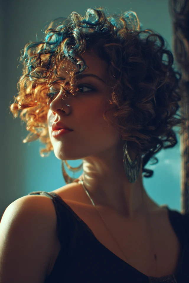Armpit-Length Curly Haircut - photo 2
