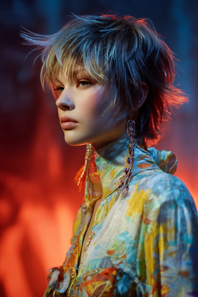 Shoulder-Length Feathered Haircut - photo 2