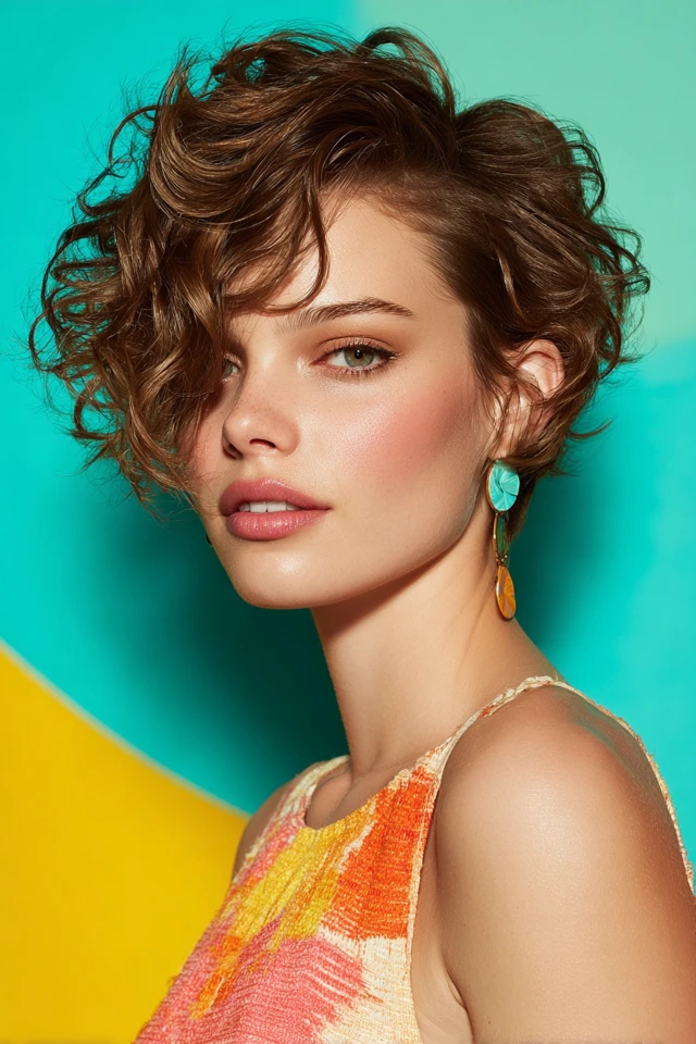 Short Wavy Haircut Beachy - photo 2