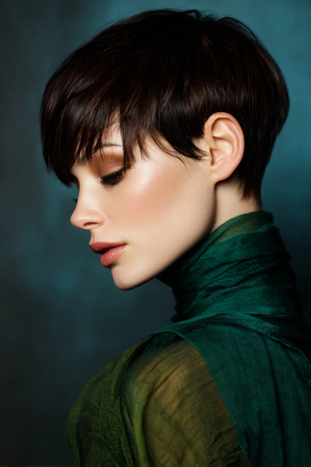 Cropped Short Haircut Polished - photo 2