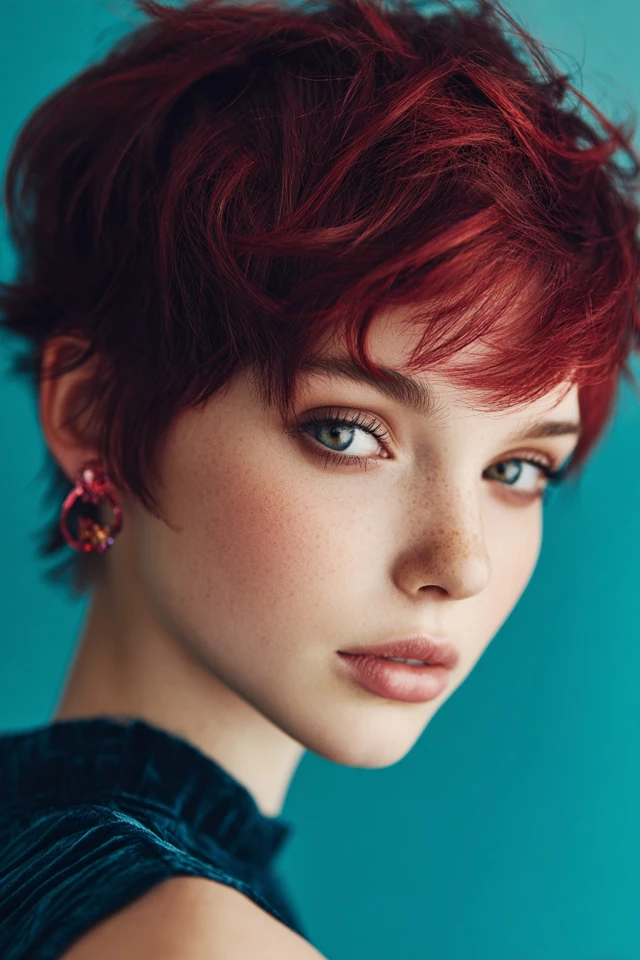 Short Tousled Haircut Effortless - photo 2