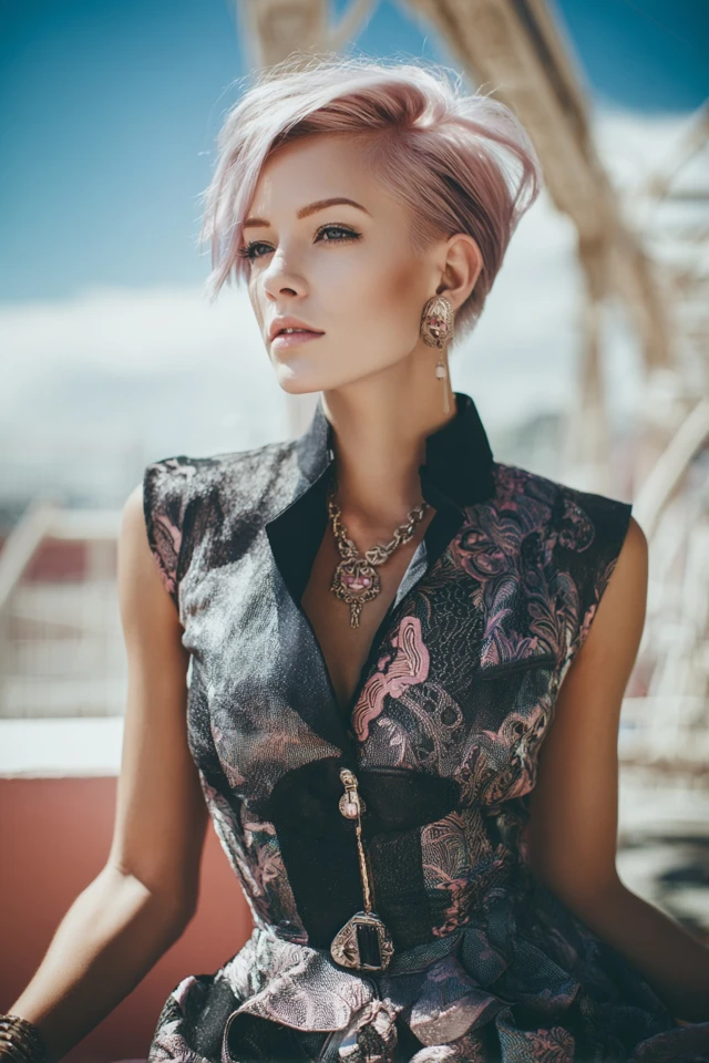 Armpit-Length Sleek Haircut - photo 3
