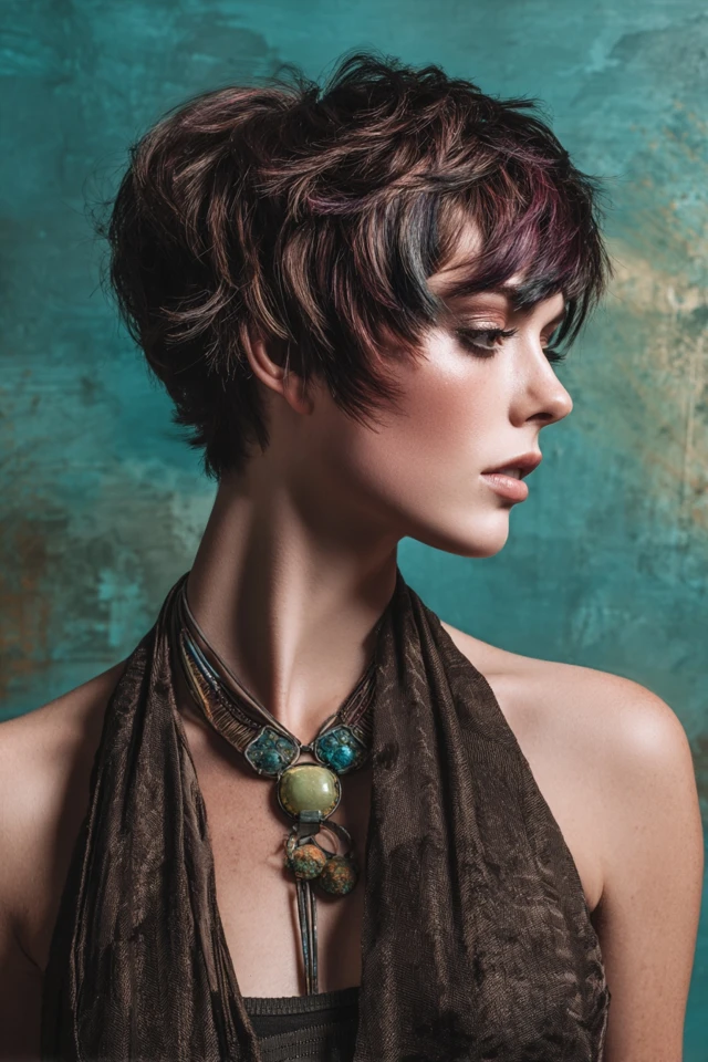 Collarbone-Length Shag Haircut - photo 3