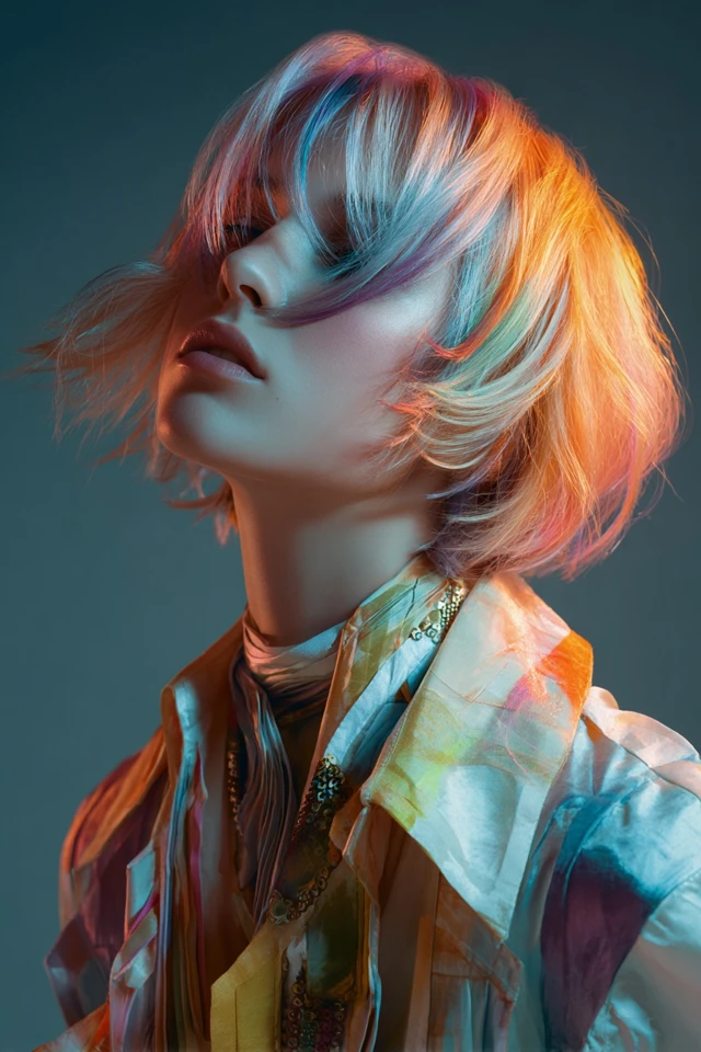 Shoulder-Length Feathered Haircut - photo 3
