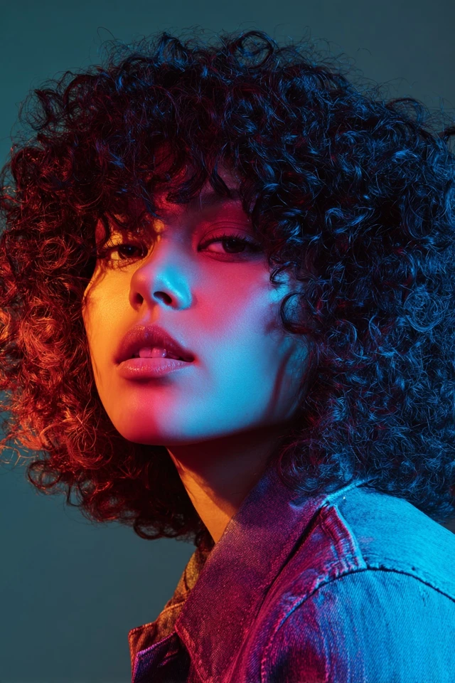 Shoulder-Length Curly Haircut - photo 3