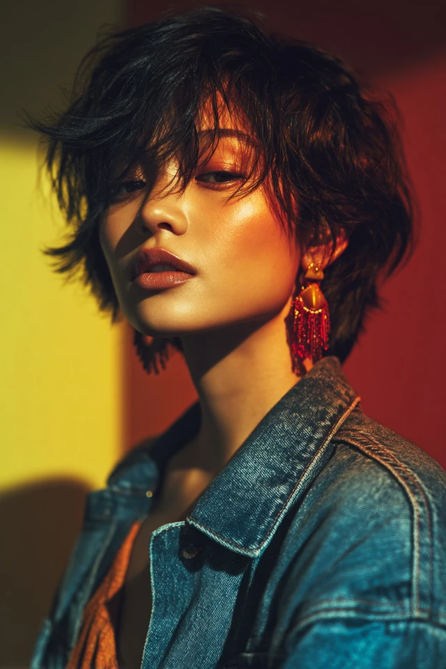 Cropped Short Haircut Polished - photo 3
