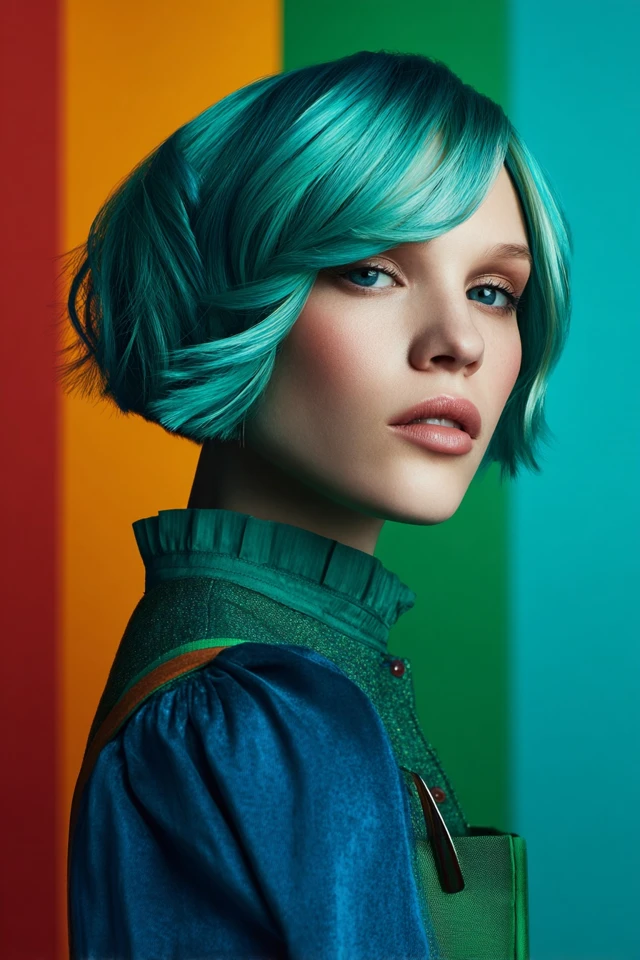 Cheek-Length Haircut Instant Pop - photo 3