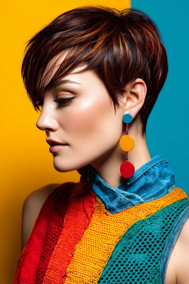 Short Sleek Haircut Glassy - photo 3