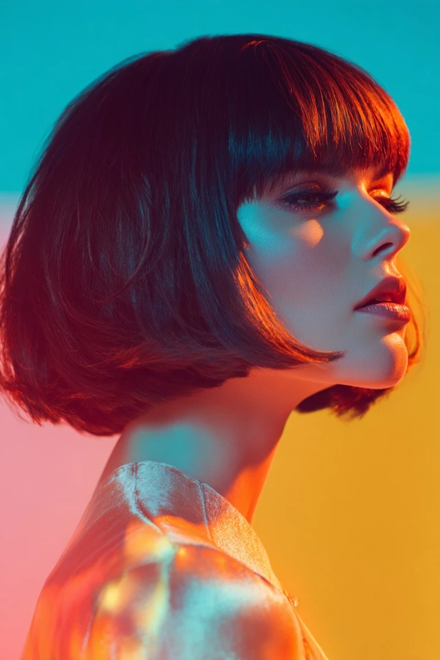 Inverted Bob Haircut For Volume - photo 3