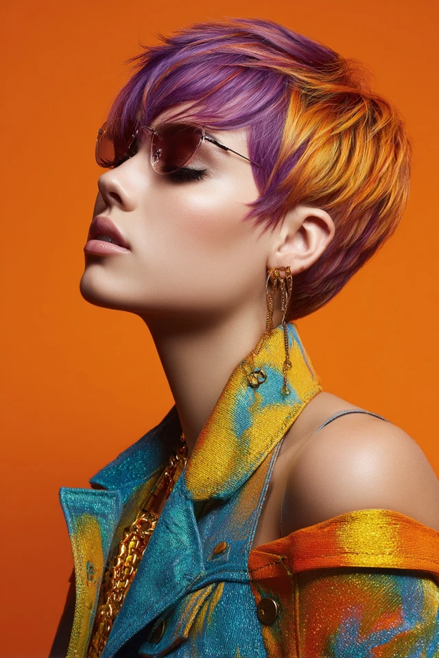 Armpit-Length Layered Haircut