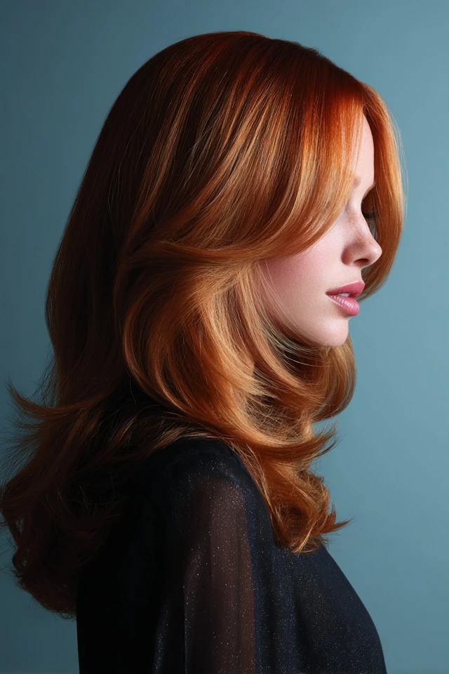 Long Layered Haircut Swoosh - photo 4