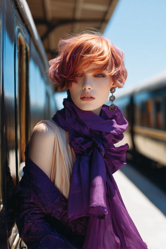 Collarbone-Length Textured Haircut - photo 4