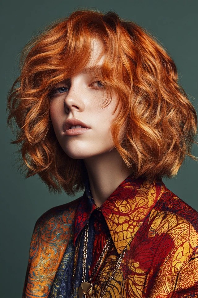 Shoulder-Length Wavy Haircut - photo 4