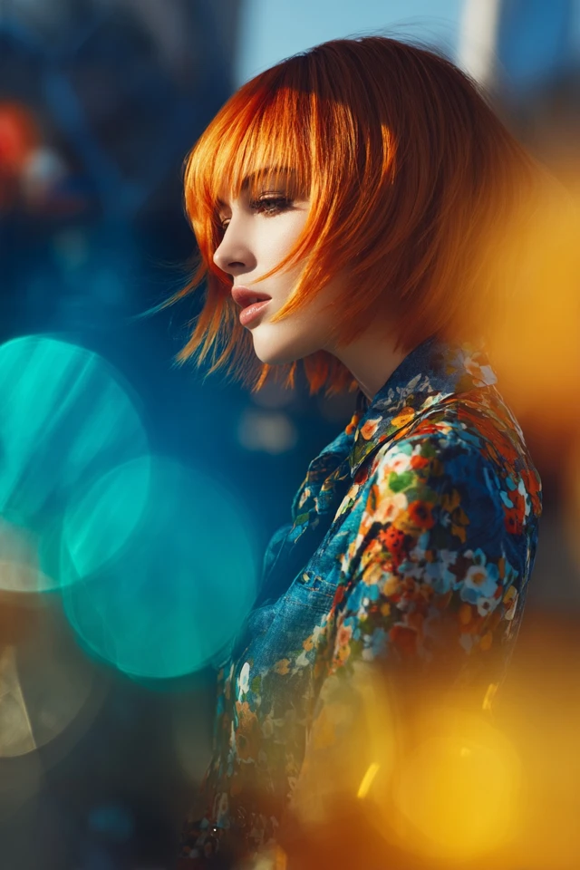 Shoulder-Length Sliced Haircut - photo 4