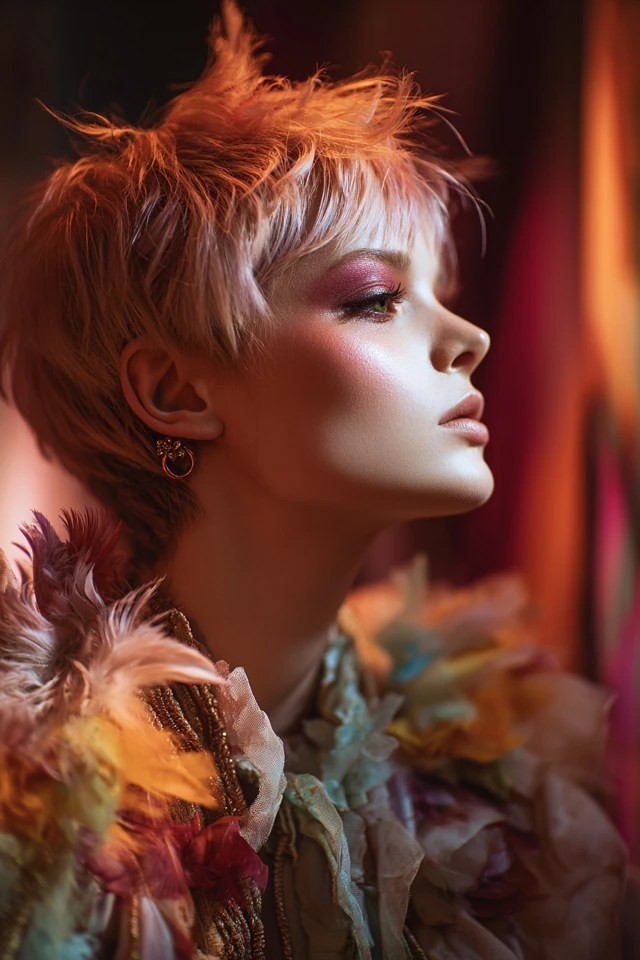 Shoulder-Length Feathered Haircut - photo 4