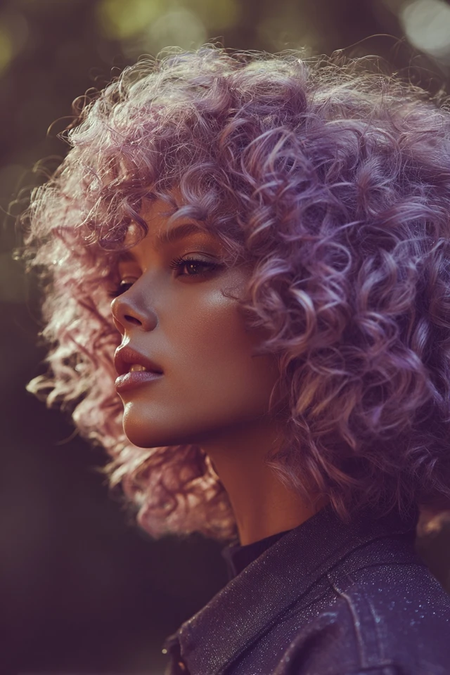 Shoulder-Length Curly Haircut - photo 4