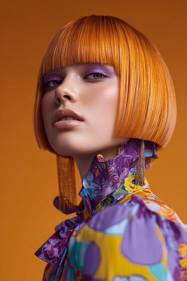 Medium Blunt Haircut Sleek - photo 4