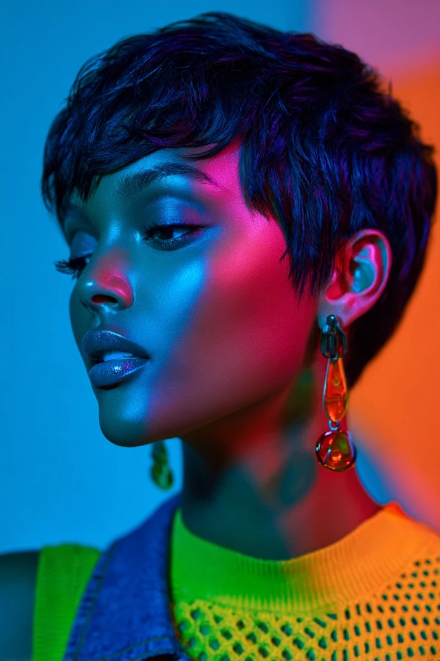Tapered Short Haircut Snatched - photo 4
