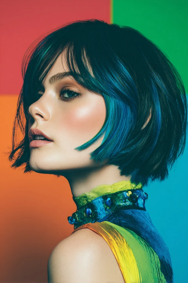Cheek-Length Haircut Instant Pop - photo 4