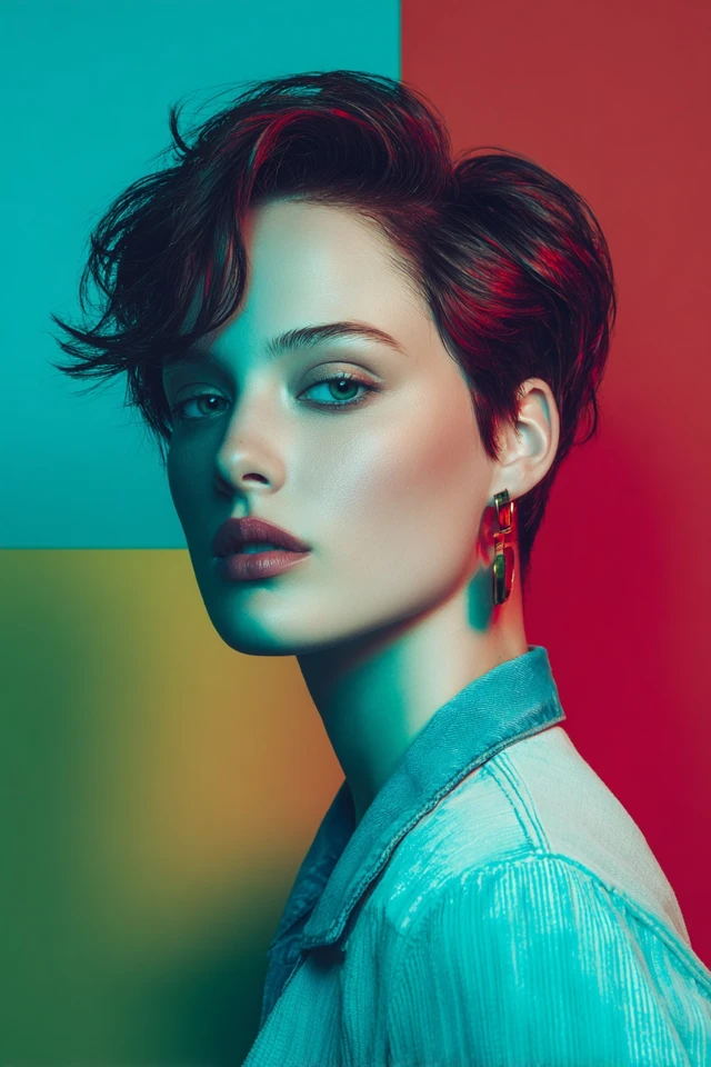 Short Sleek Haircut Glassy - photo 4