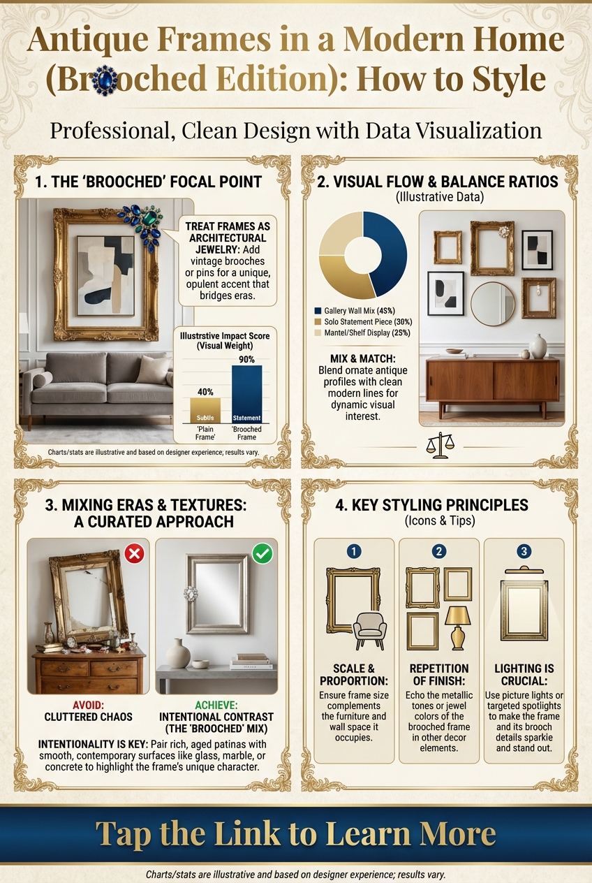 Antique Frames in a Modern Home (Brooched Edition): How to Style - photo 3