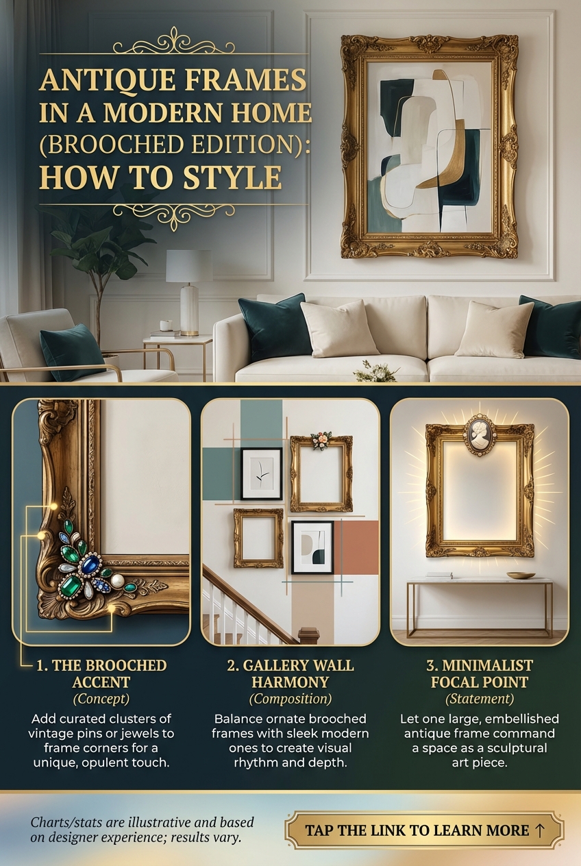 Antique Frames in a Modern Home (Brooched Edition): How to Style - photo 4
