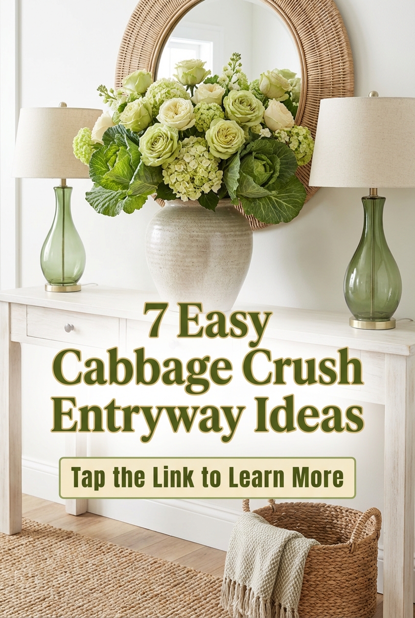 7 Easy Cabbage Crush Entryway Ideas Ideas - photo 2