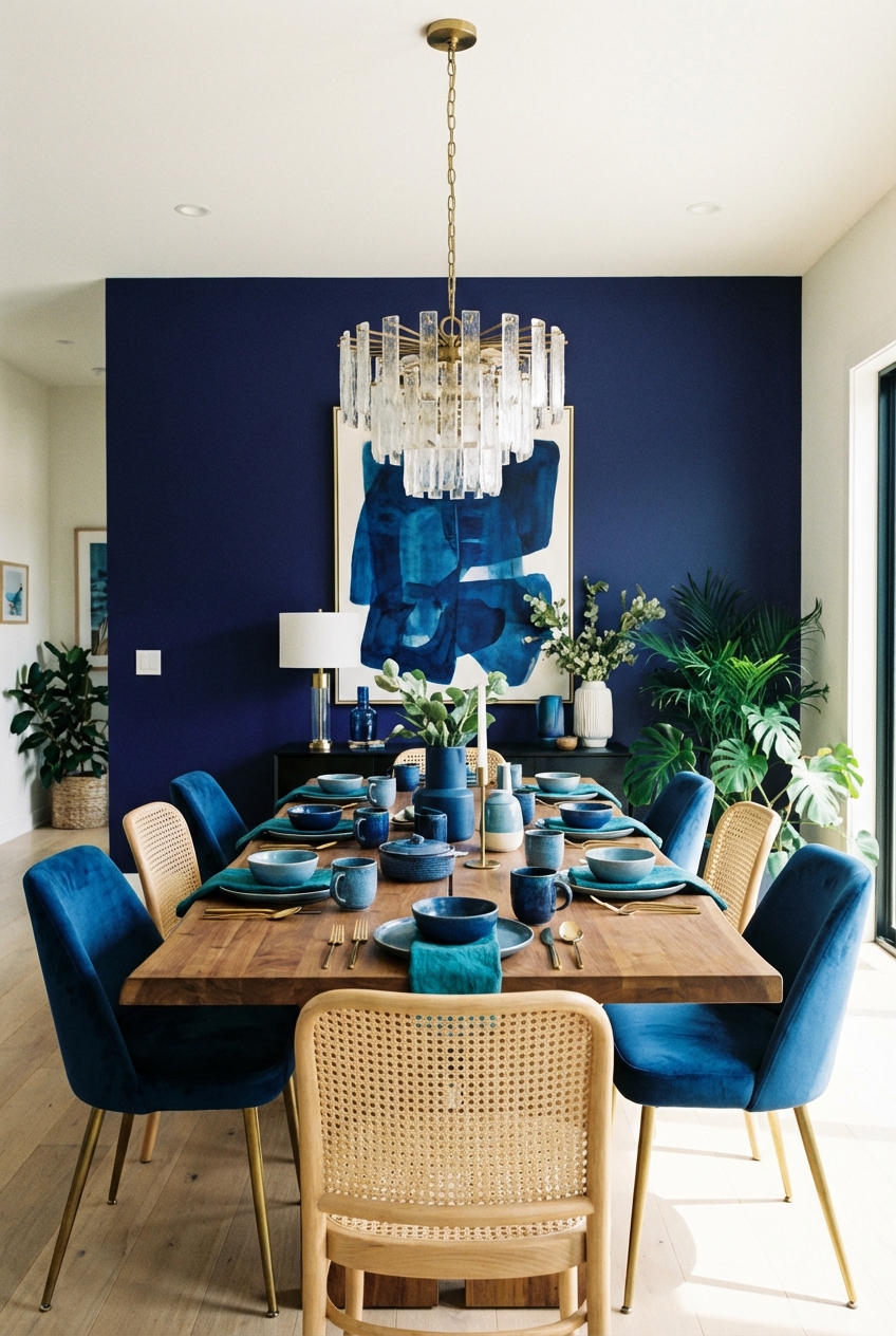 8 Easy Blue Dining Room Color Palette Ideas