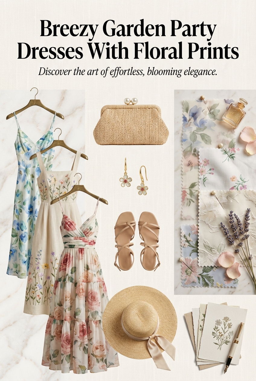 Breezy Garden Party Dresses With Floral Prints - photo 4