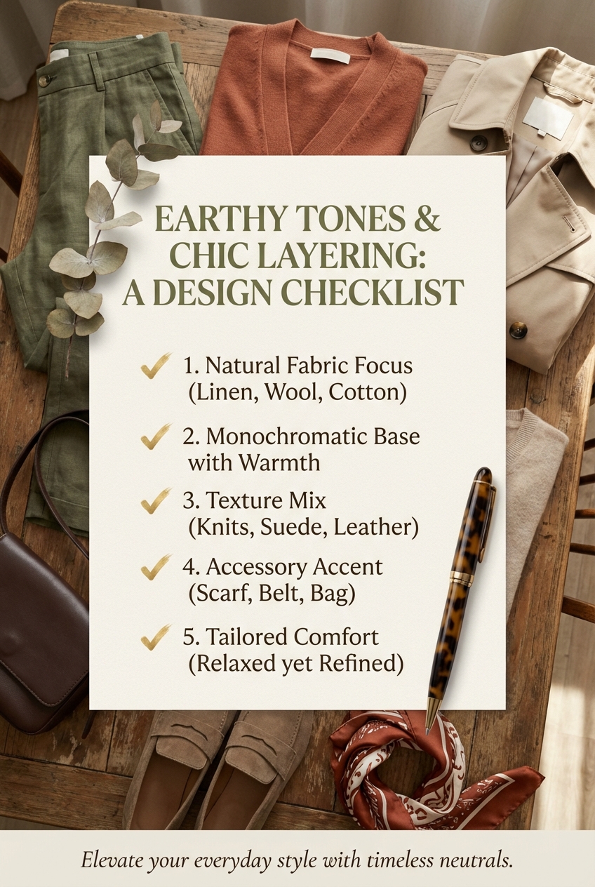 Earthy Tones For Casual Pants And Chic Layering - photo 5
