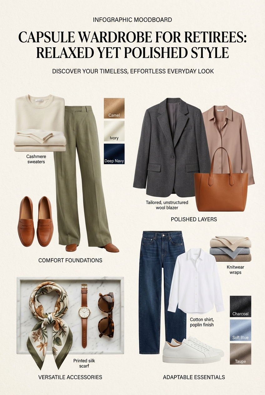Capsule Wardrobe For Retirees Relaxed Yet Polished Style - photo 4
