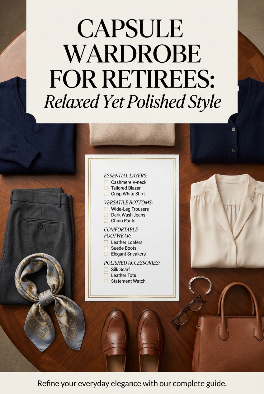 Capsule Wardrobe For Retirees Relaxed Yet Polished Style - photo 5